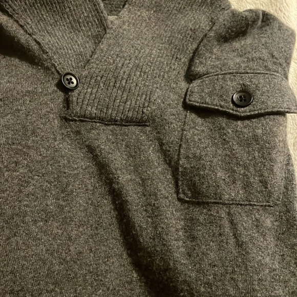 Banana Republic Italian Yarn Merino Wool Sweater Small Gorpcore Preppy Career - Picture 7 of 7